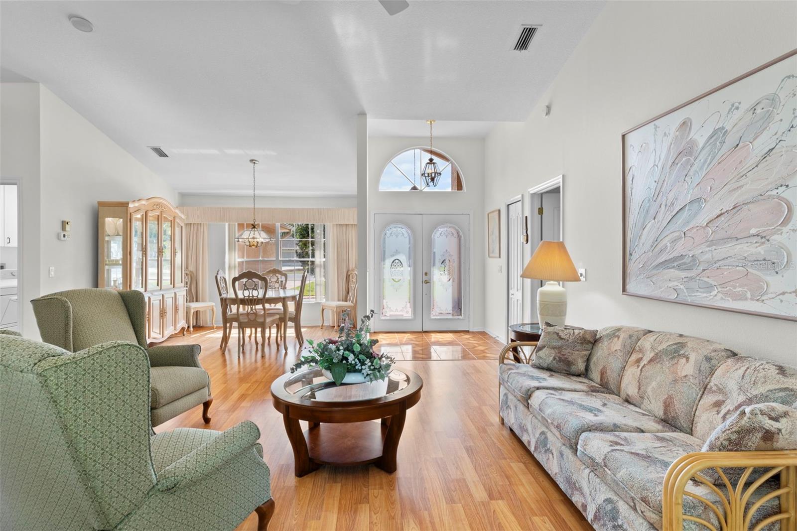 Living Room to Dining Area
