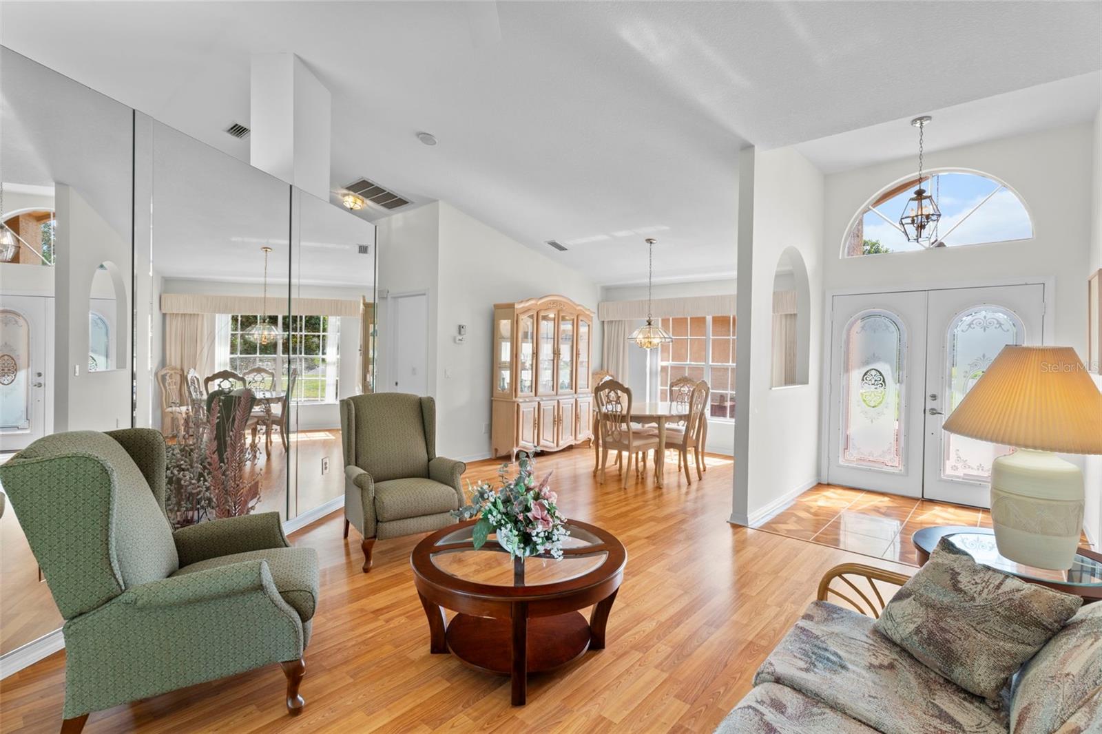 Living Room to Dining Area