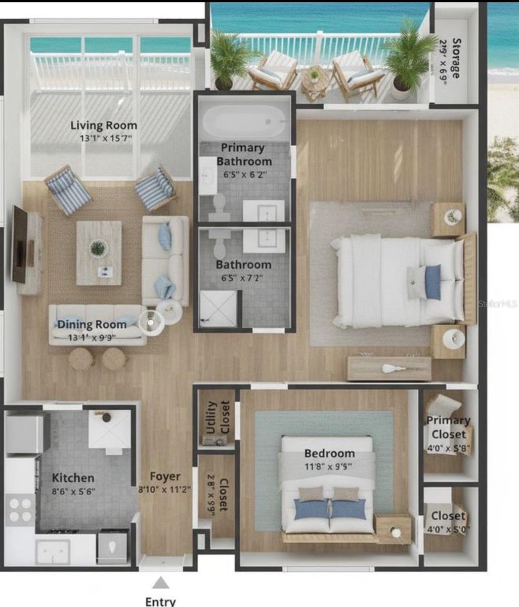 1270 GULF BLVD #701, CLEARWATER BEACH, FL, 33767