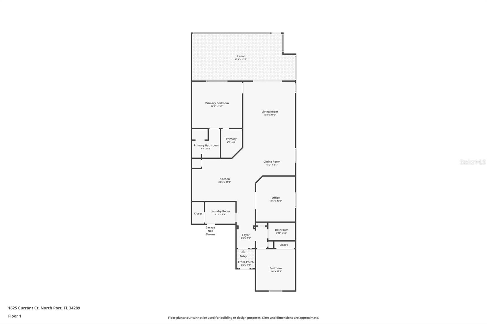 1625 CURRANT CT, NORTH PORT, FL, 34289
