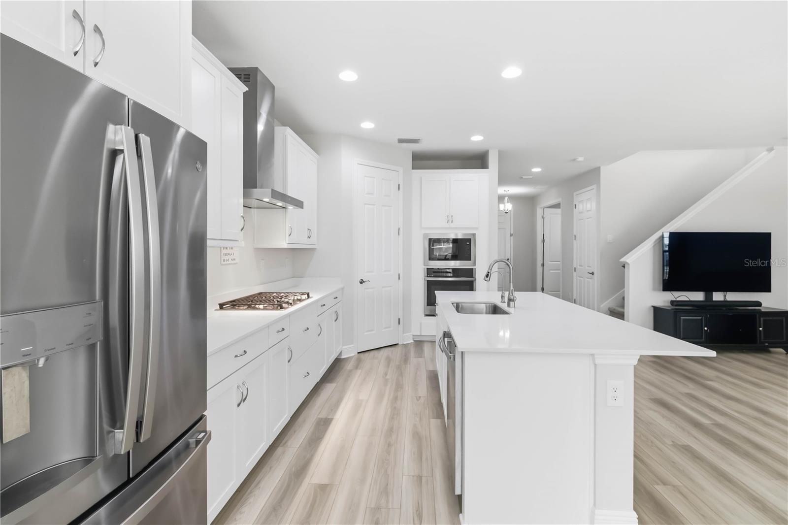 GE SS Appliances Including Refrigerator