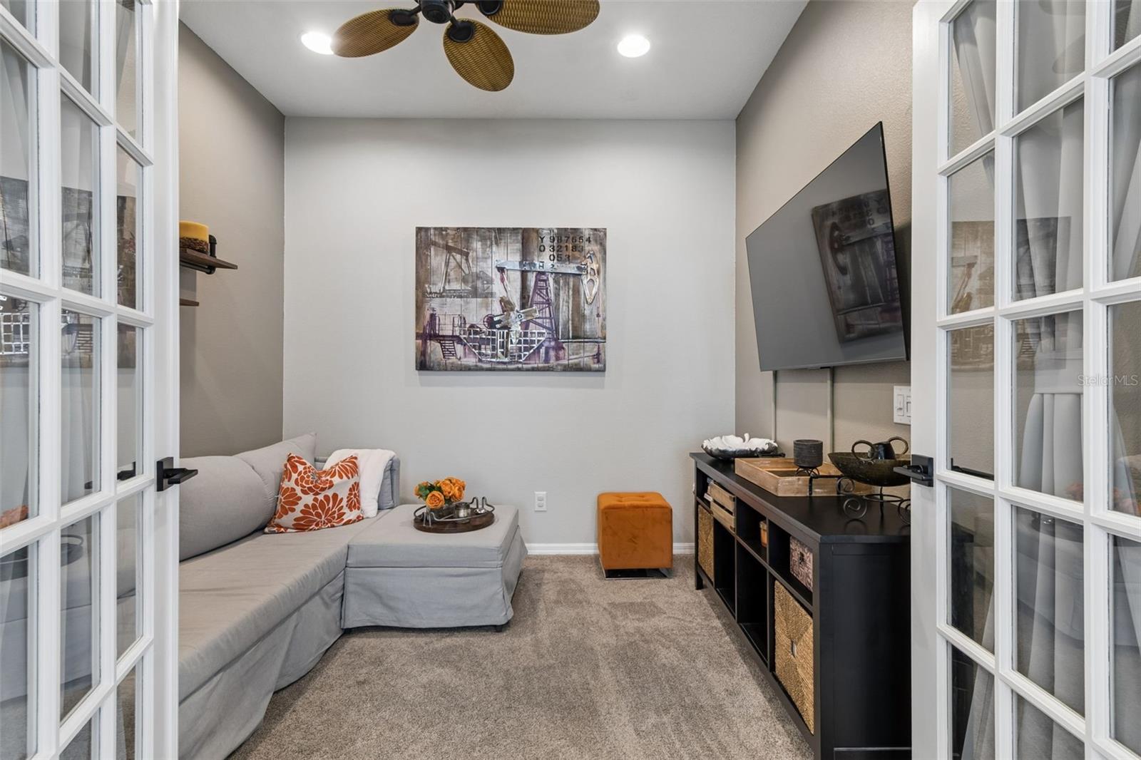 Multi Use: Office, Den, Media, Craft Room.