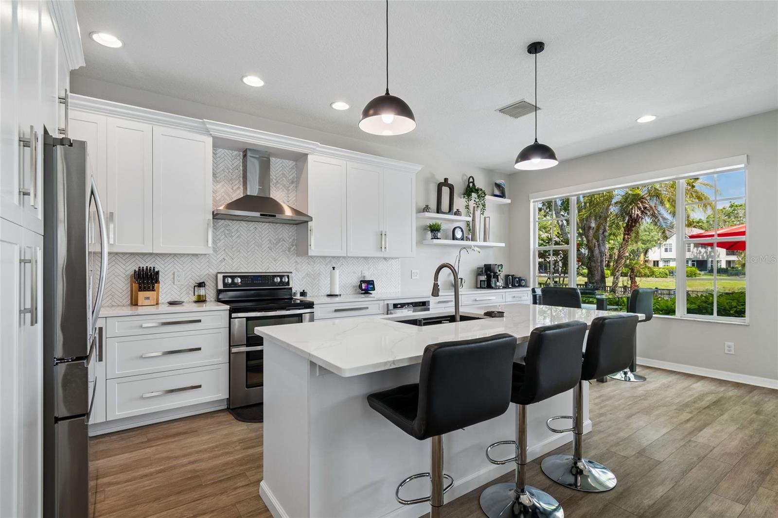 Modern kitchen with the latest and greatest