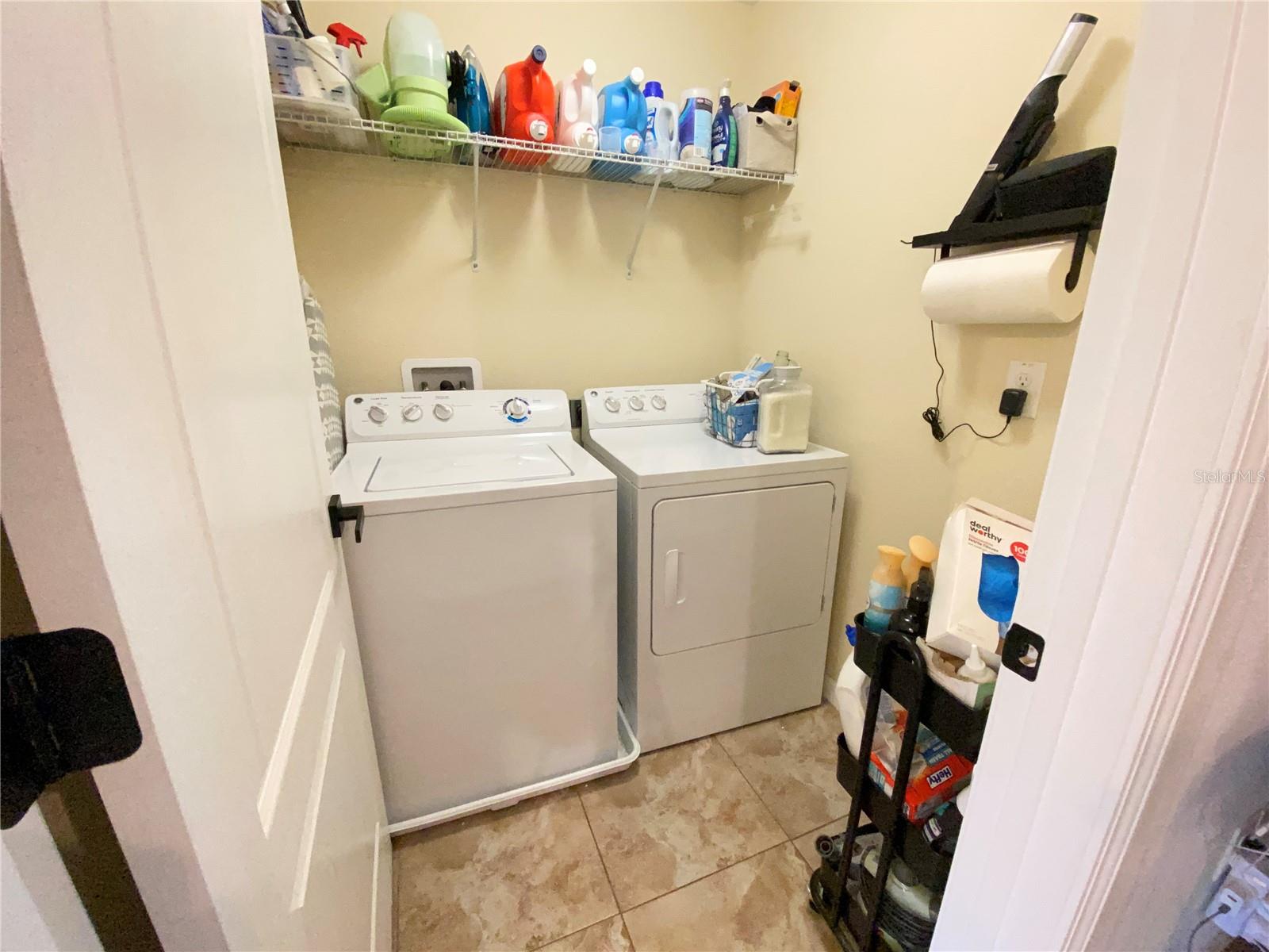 Laundry on second floor