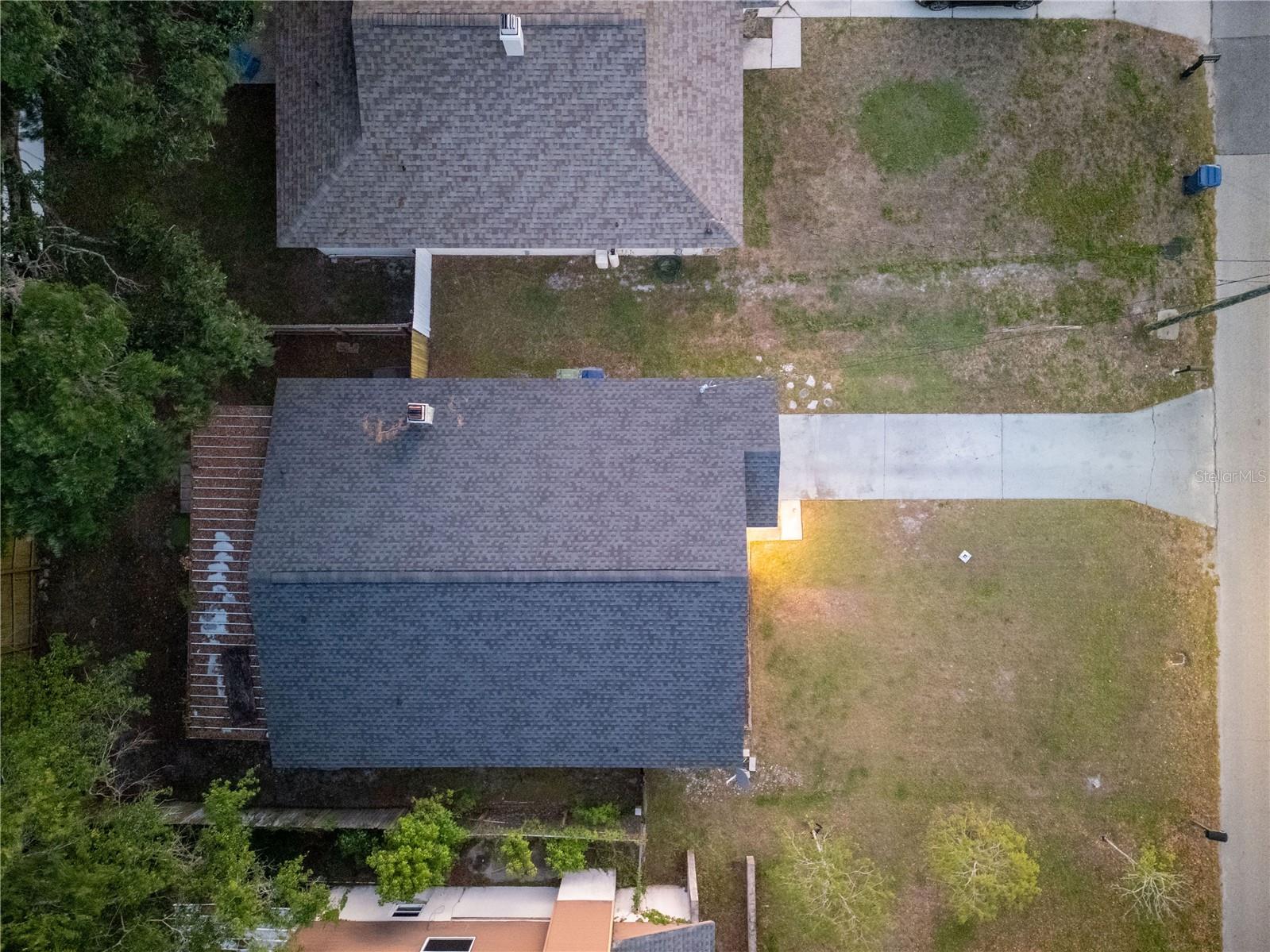 Aerial View of Roof