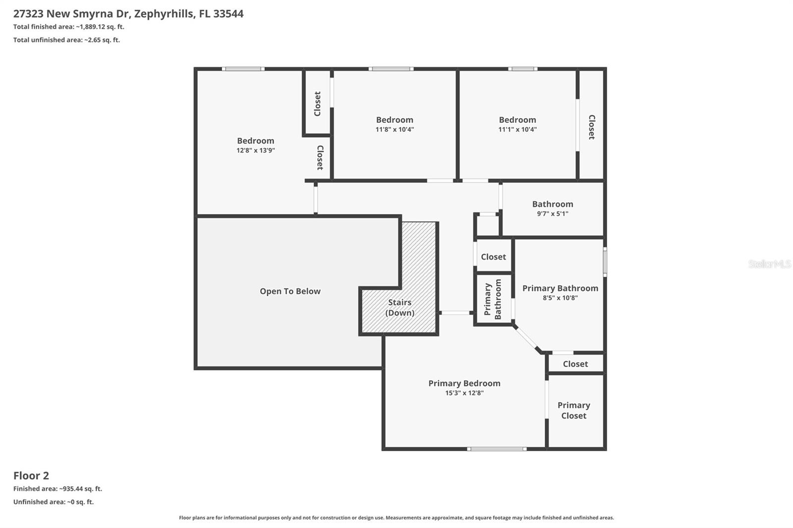 27323 NEW SMYRNA DR, WESLEY CHAPEL, FL, 33544