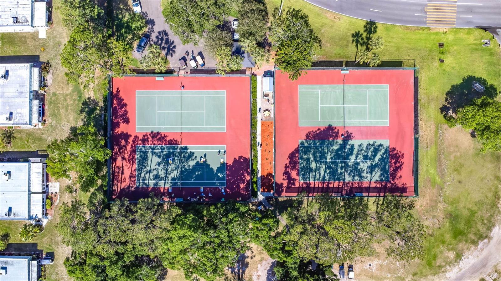 Tennis courts