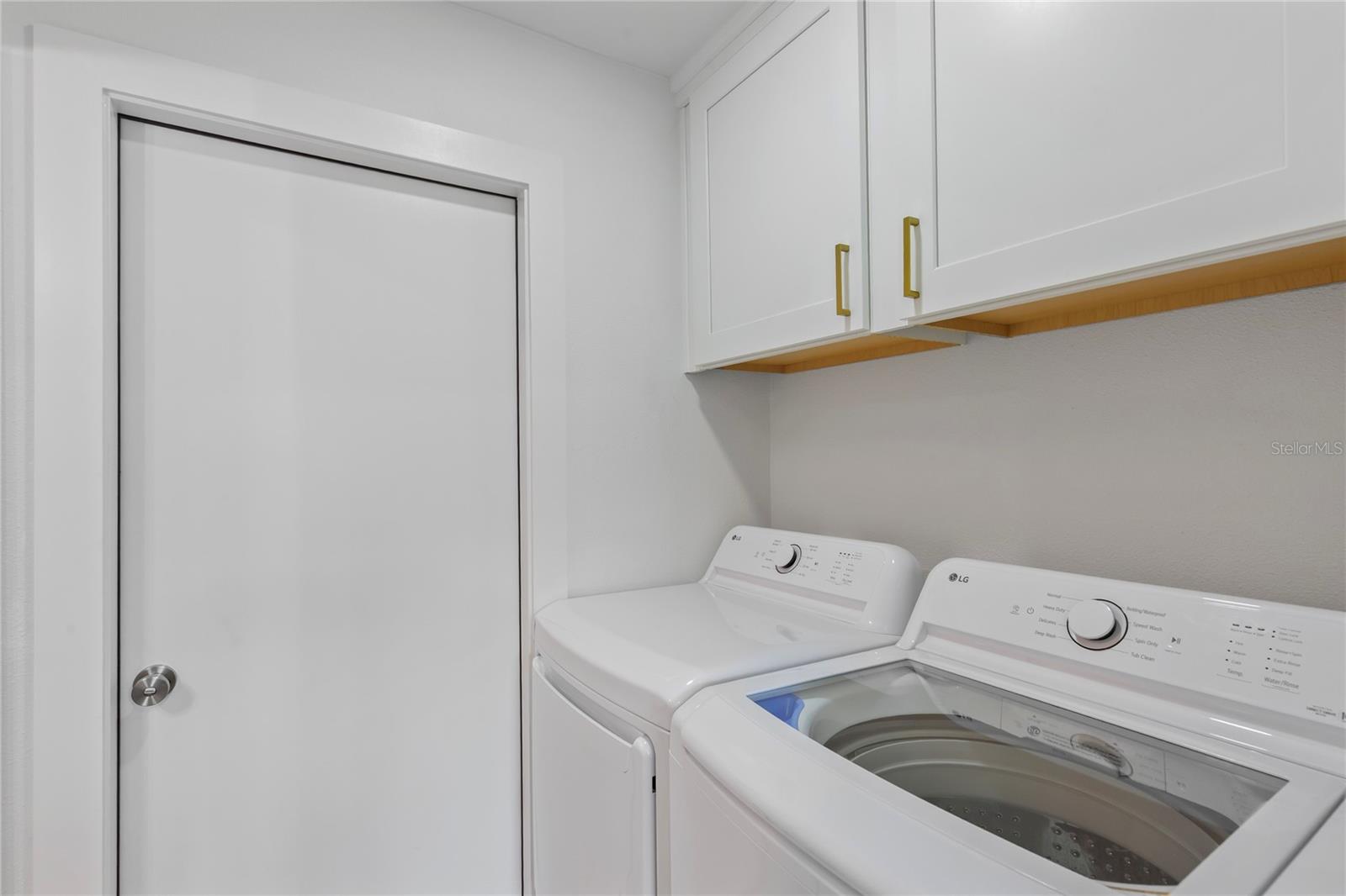 Inside Laudry with Large Pantry