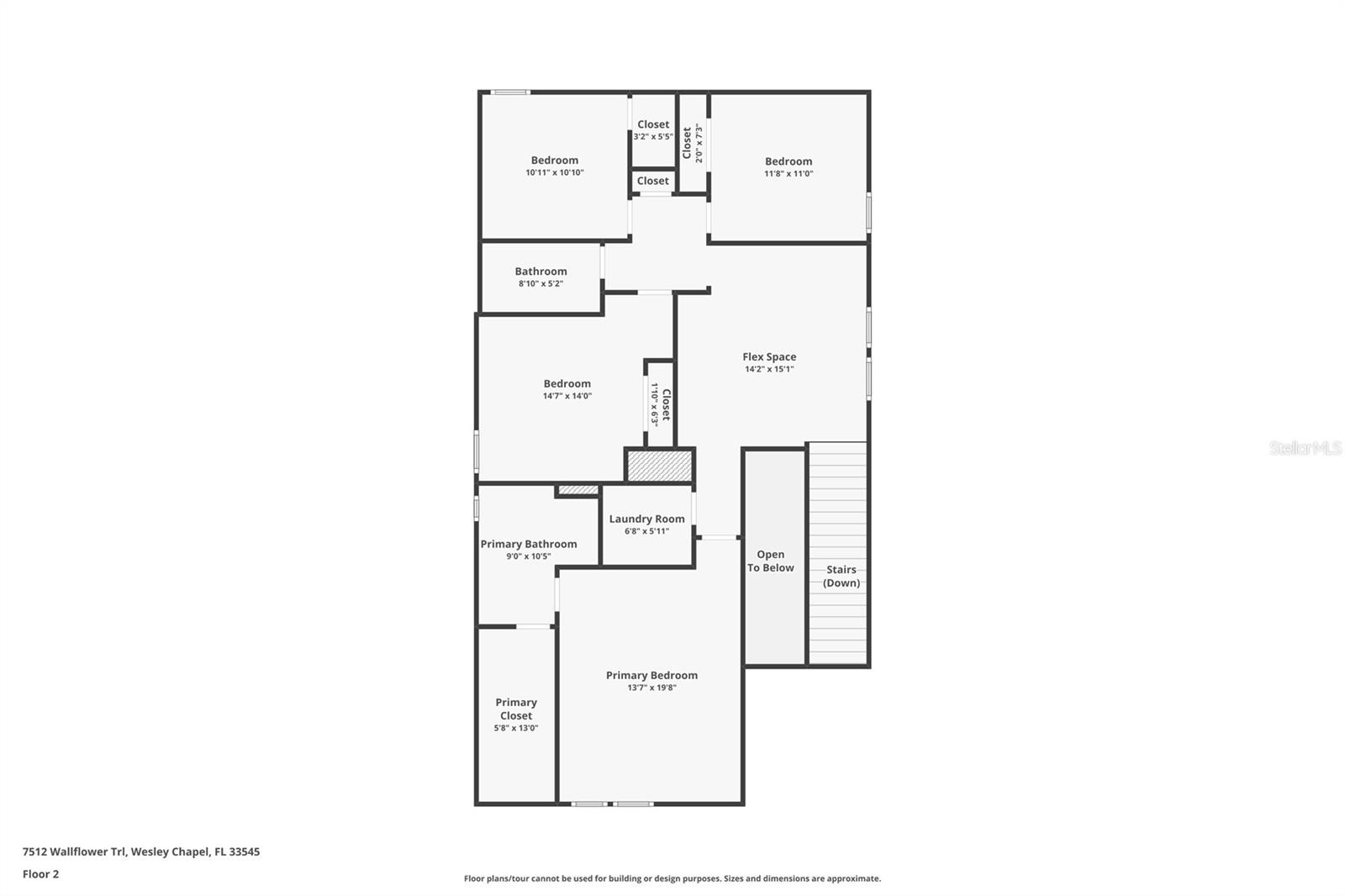 7512 WALLFLOWER TRL, WESLEY CHAPEL, FL, 33545