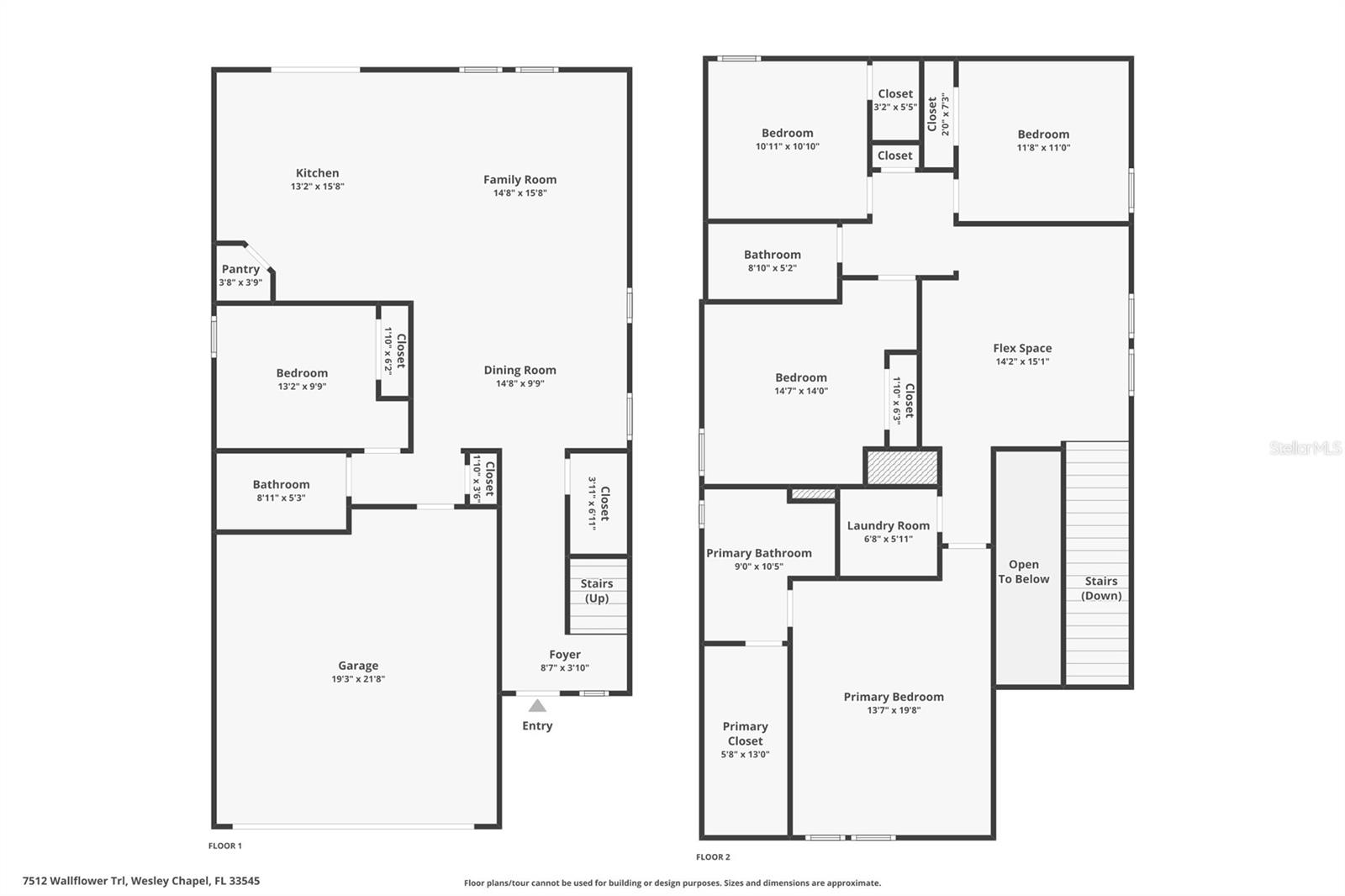 7512 WALLFLOWER TRL, WESLEY CHAPEL, FL, 33545