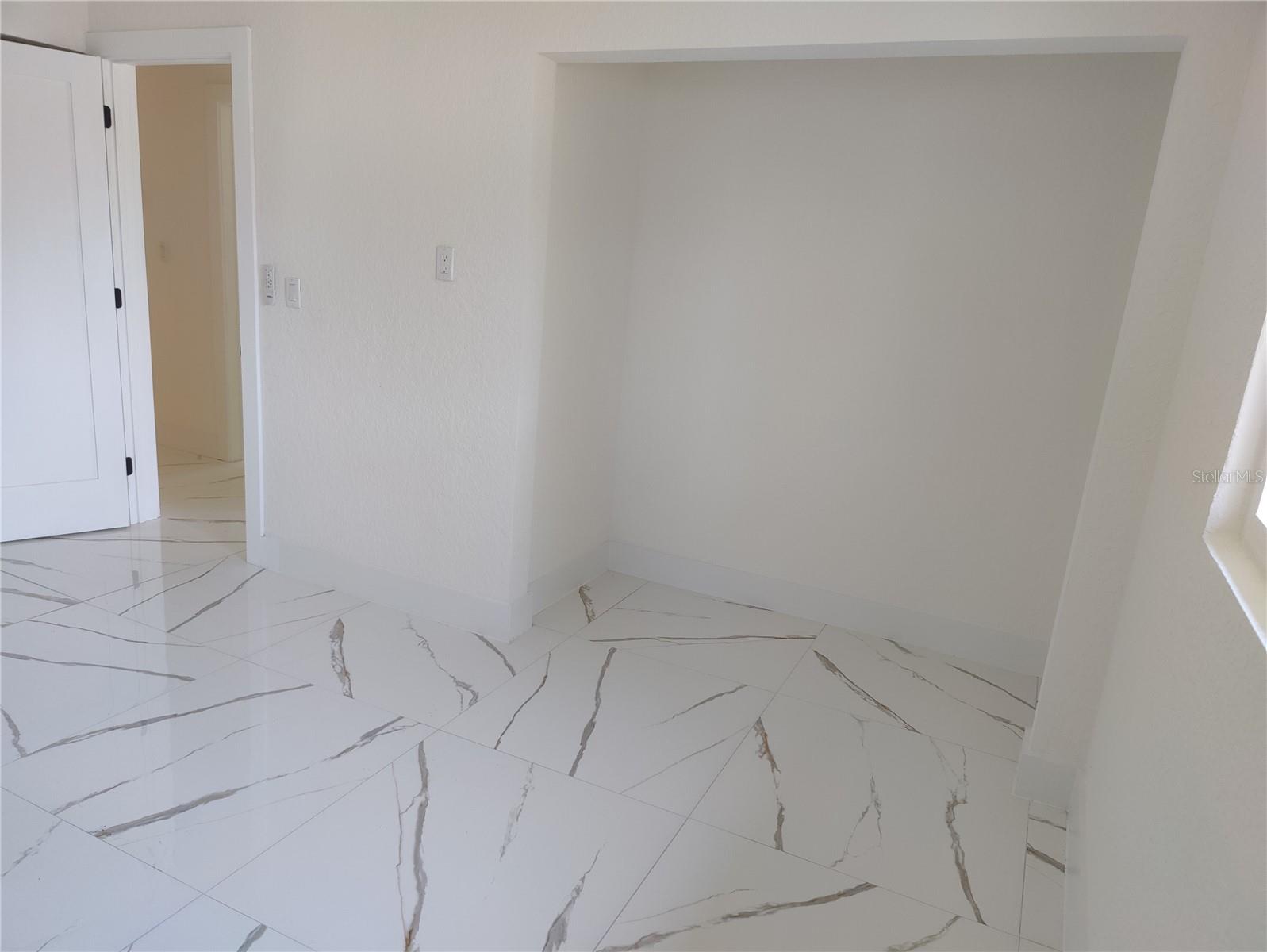 Bedroom 3 at Angle Showing Closet