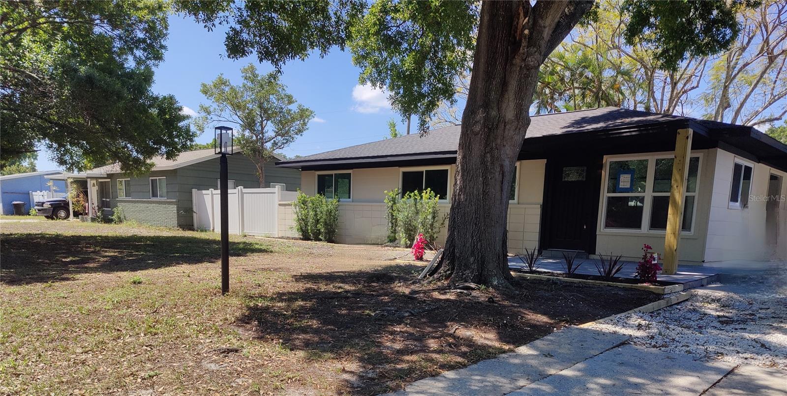 Outside Front View from Driveway Corner