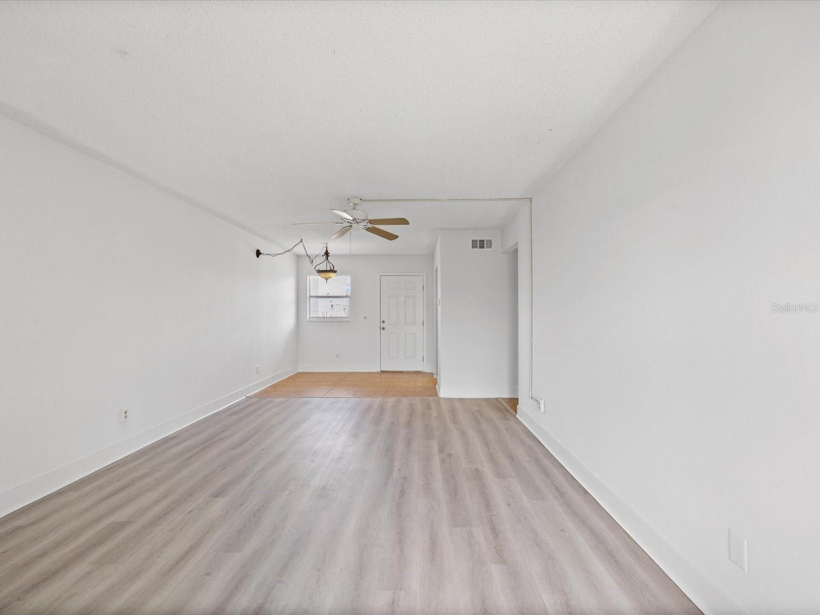 VIEW FROM PATIO AREA