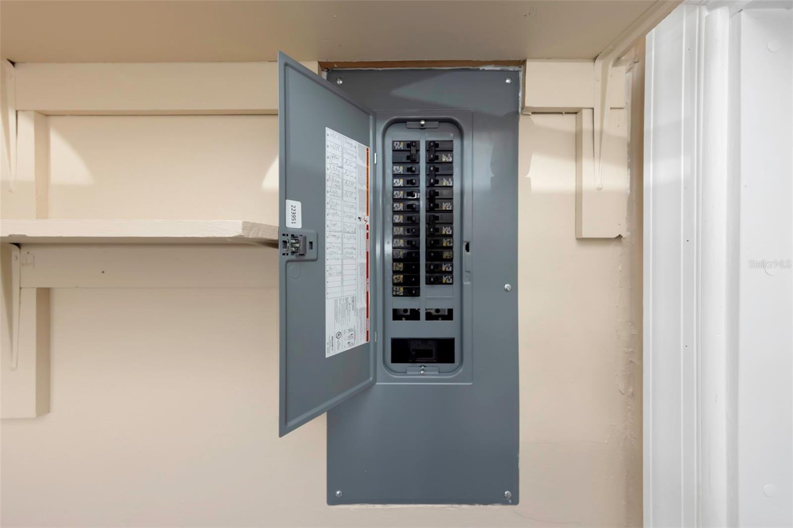 Square D 150 Watt electric panel