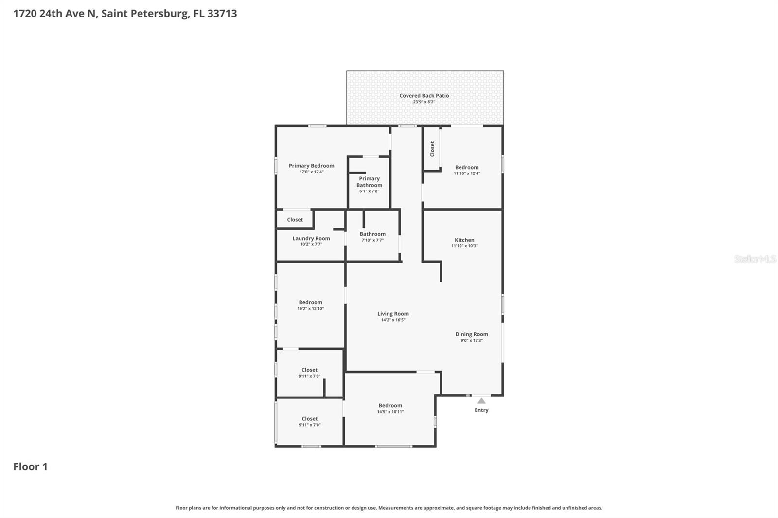 1720 24TH AVE N, ST PETERSBURG, FL, 33713