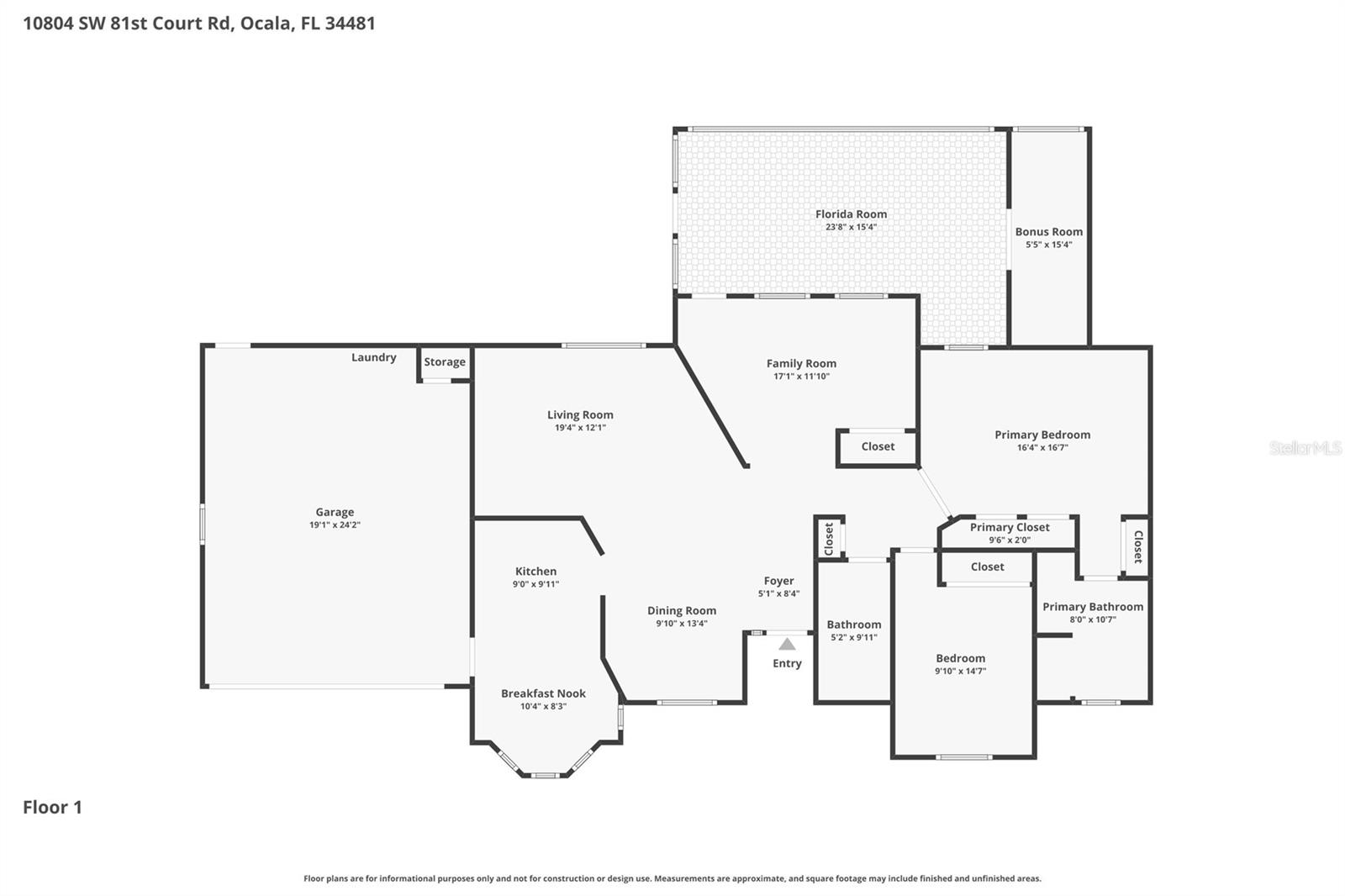 10804 SW 81ST COURT RD, OCALA, FL, 34481