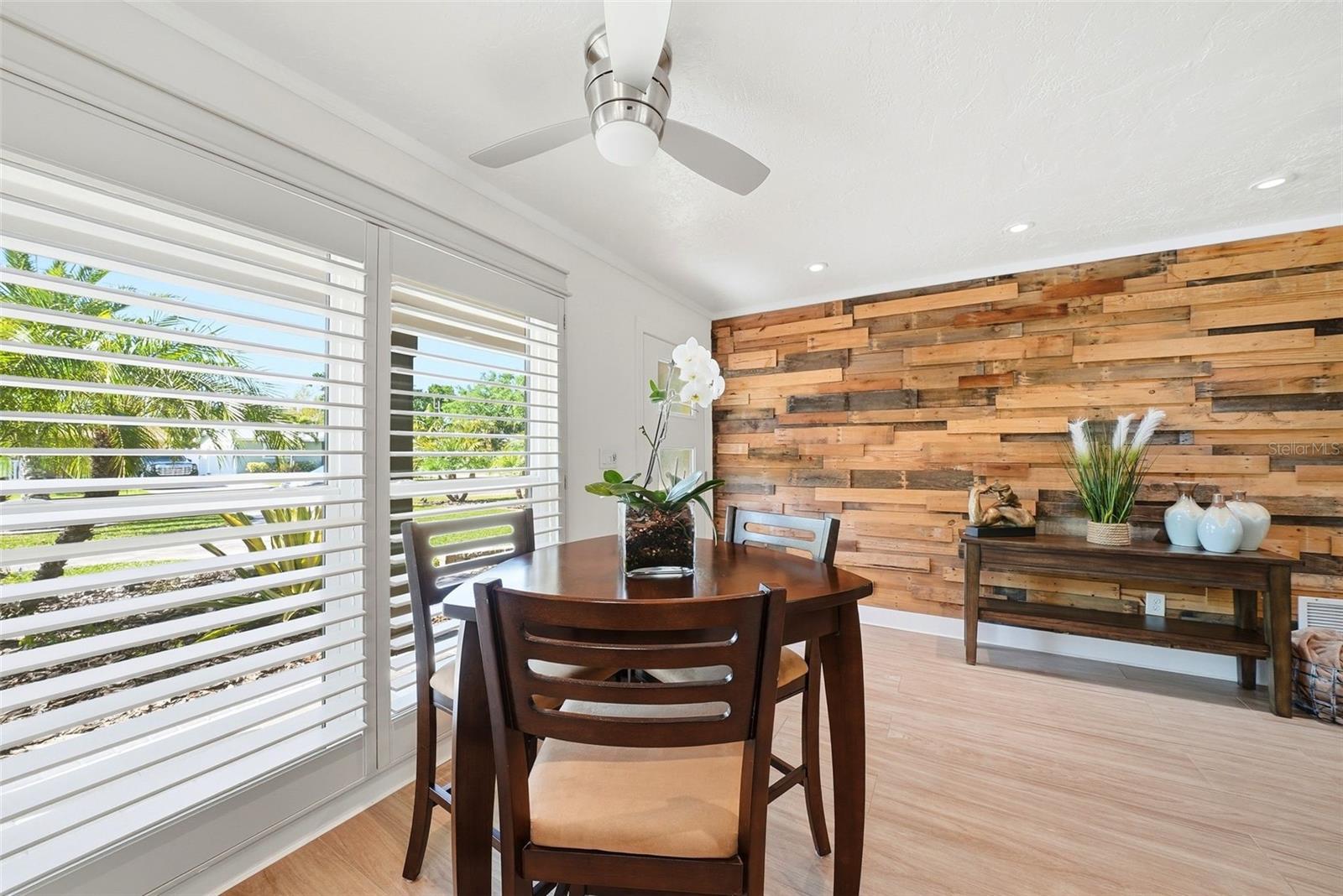 This home has a lot of natural light