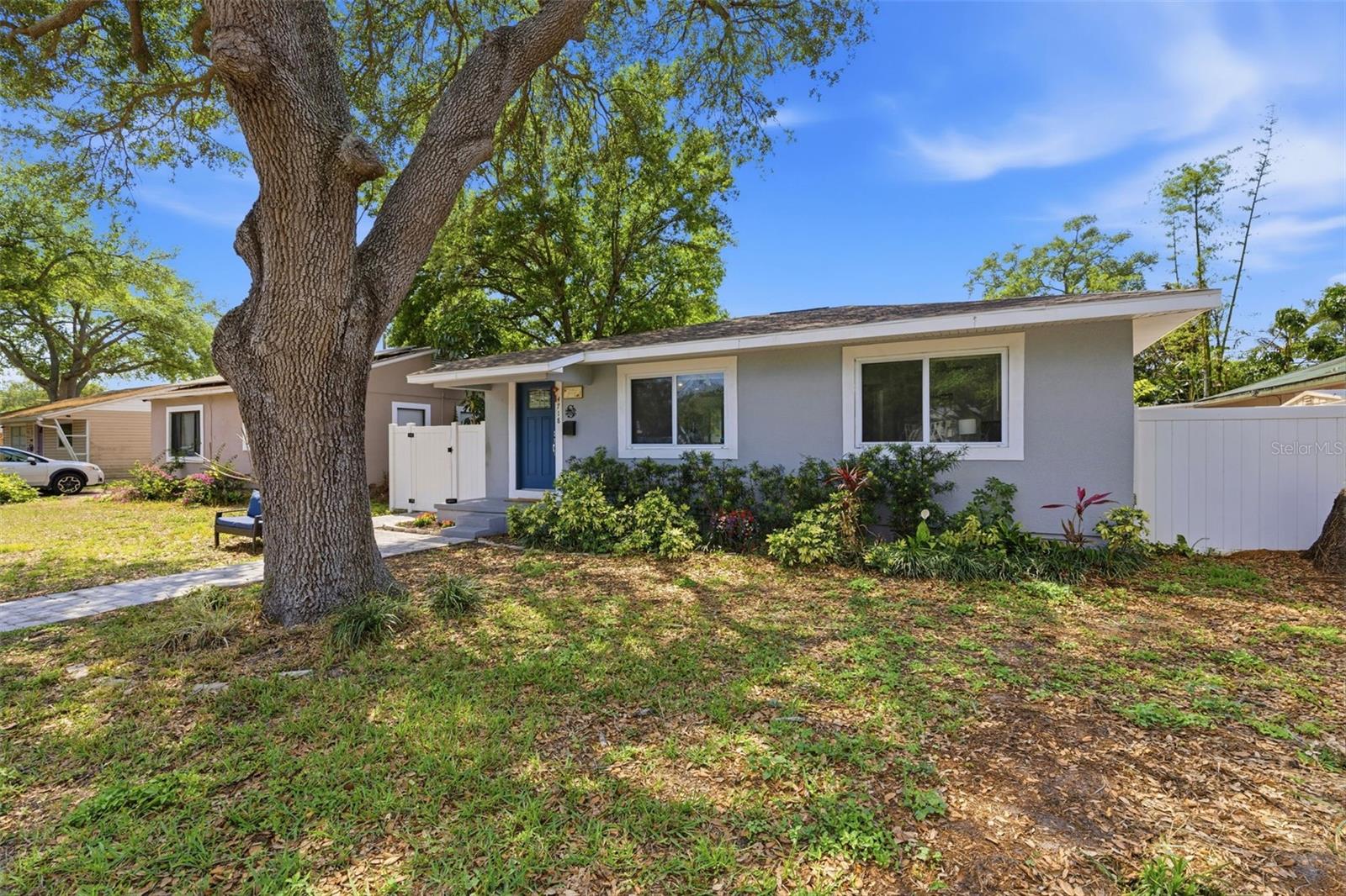 Inviting front exterior with welcoming curb appeal