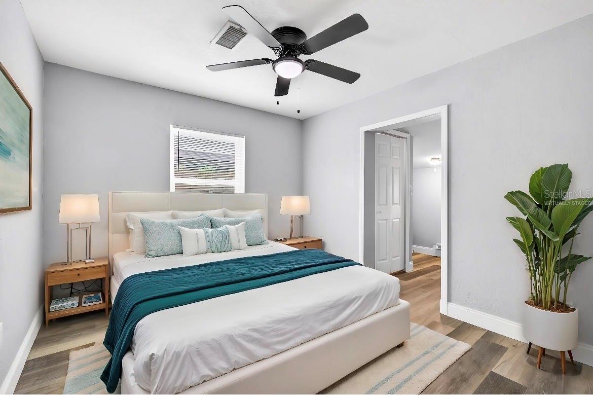 BEDROOM #1 *VIRTUALLY STAGED*