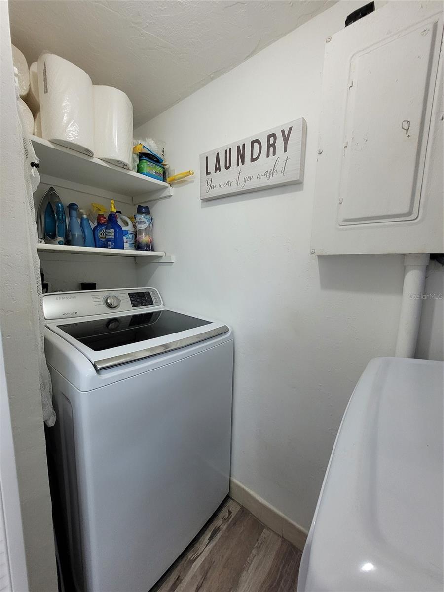 Laundry area 1st floor