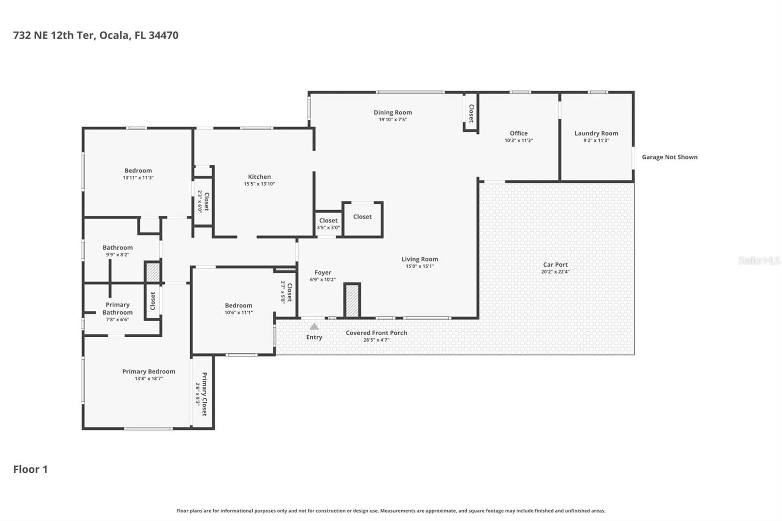 732 NE 12TH TER, OCALA, FL, 34470