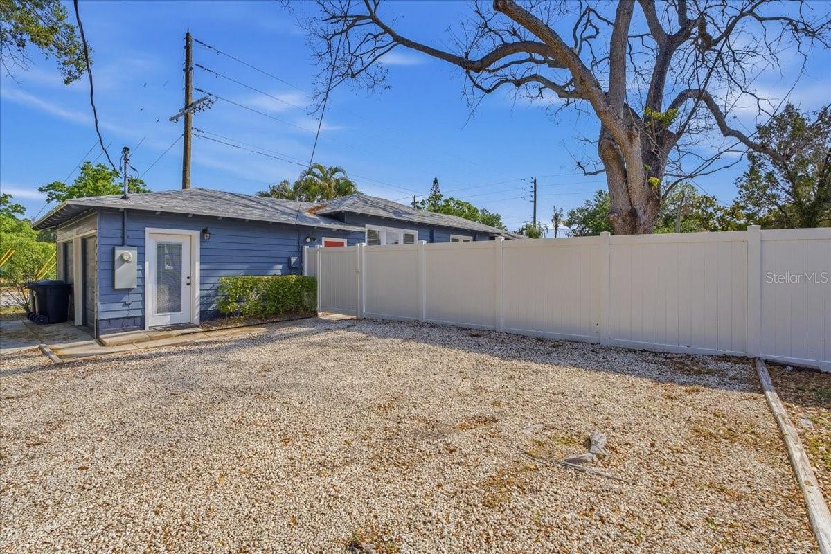 PARKING PAD ~ DRIVEWAY