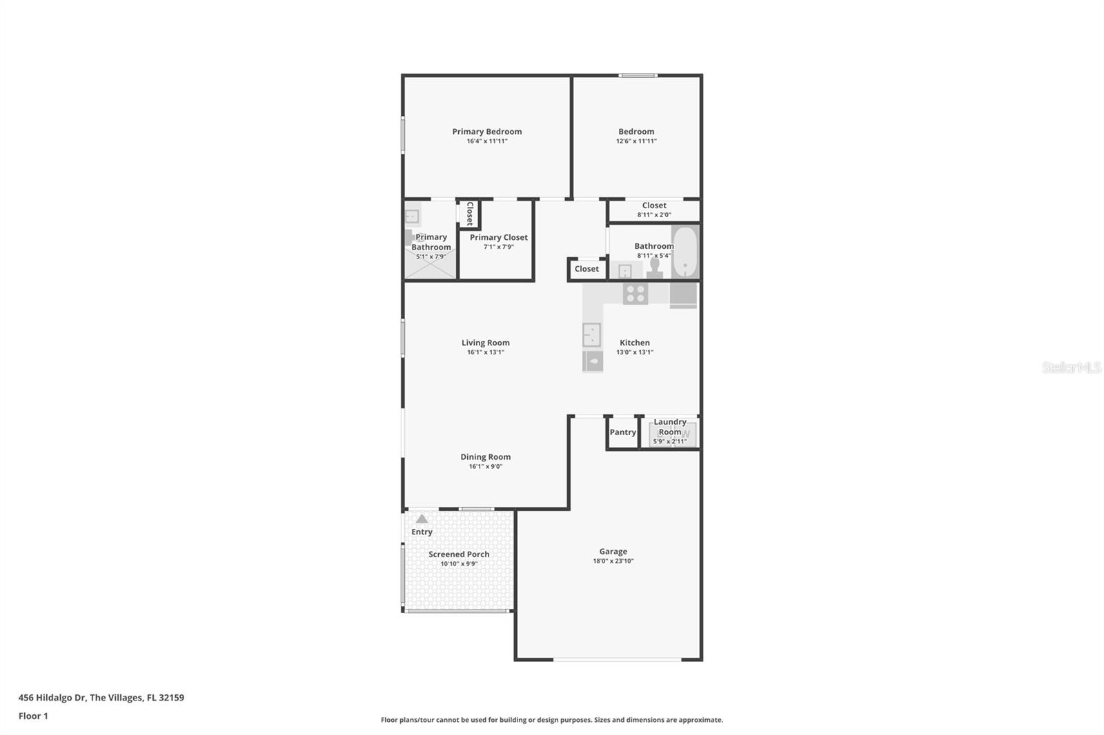 456 HILDALGO DR, THE VILLAGES, FL, 32159