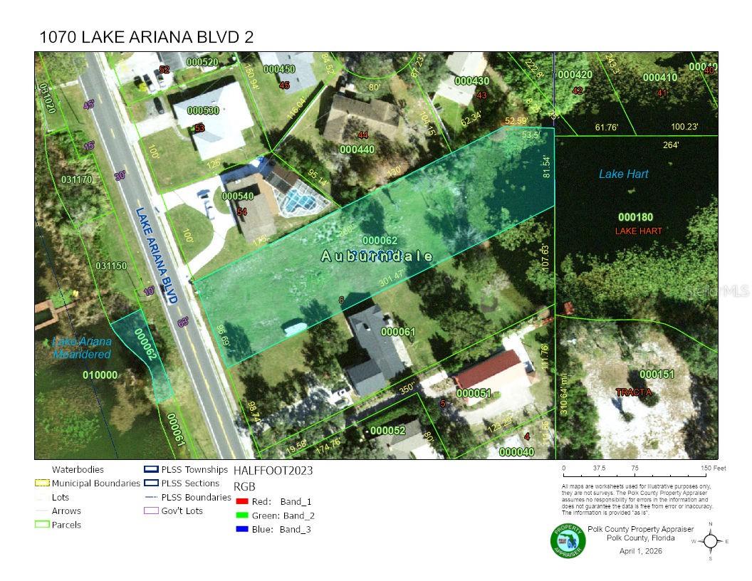 1070 LAKE ARIANA BLVD, AUBURNDALE, FL, 33823