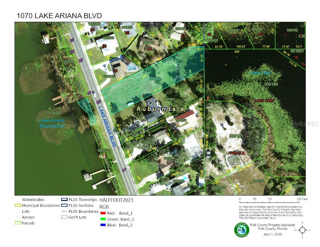 1070 LAKE ARIANA BLVD, AUBURNDALE, FL, 33823