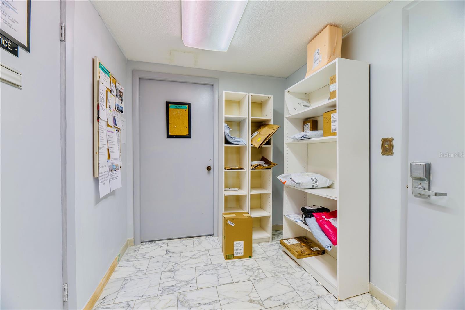 Mail Room for Package Delivery