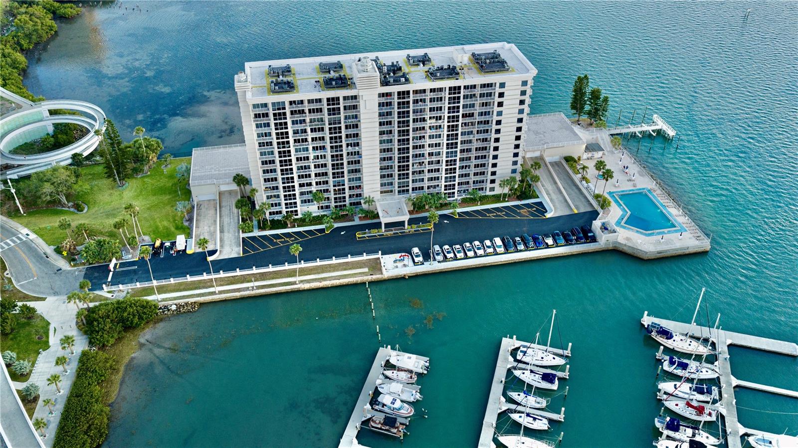 Pierce 100 Condo (Building North facing)