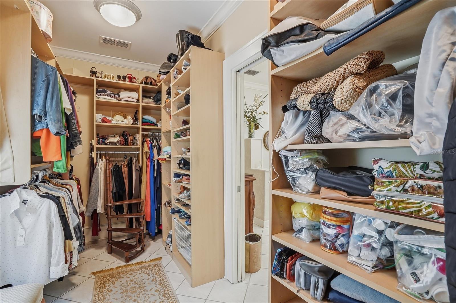 Primary Custom Walk-In Closet