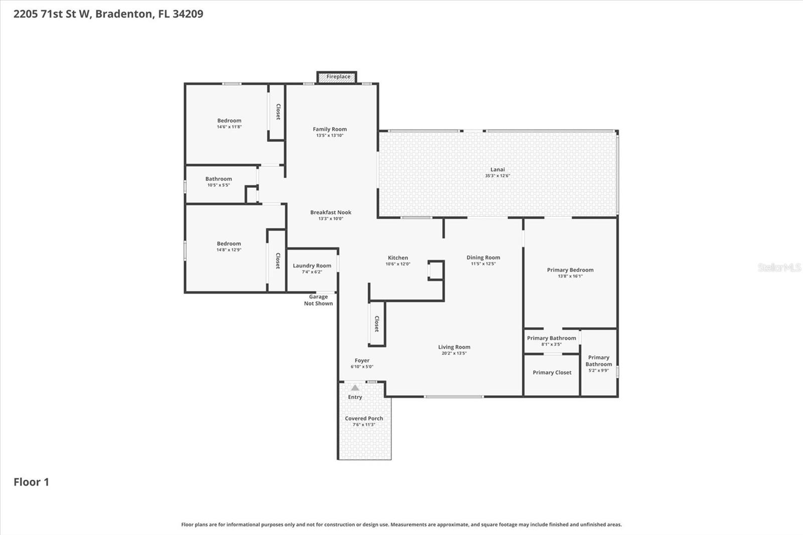 2205 71ST ST W, BRADENTON, FL, 34209