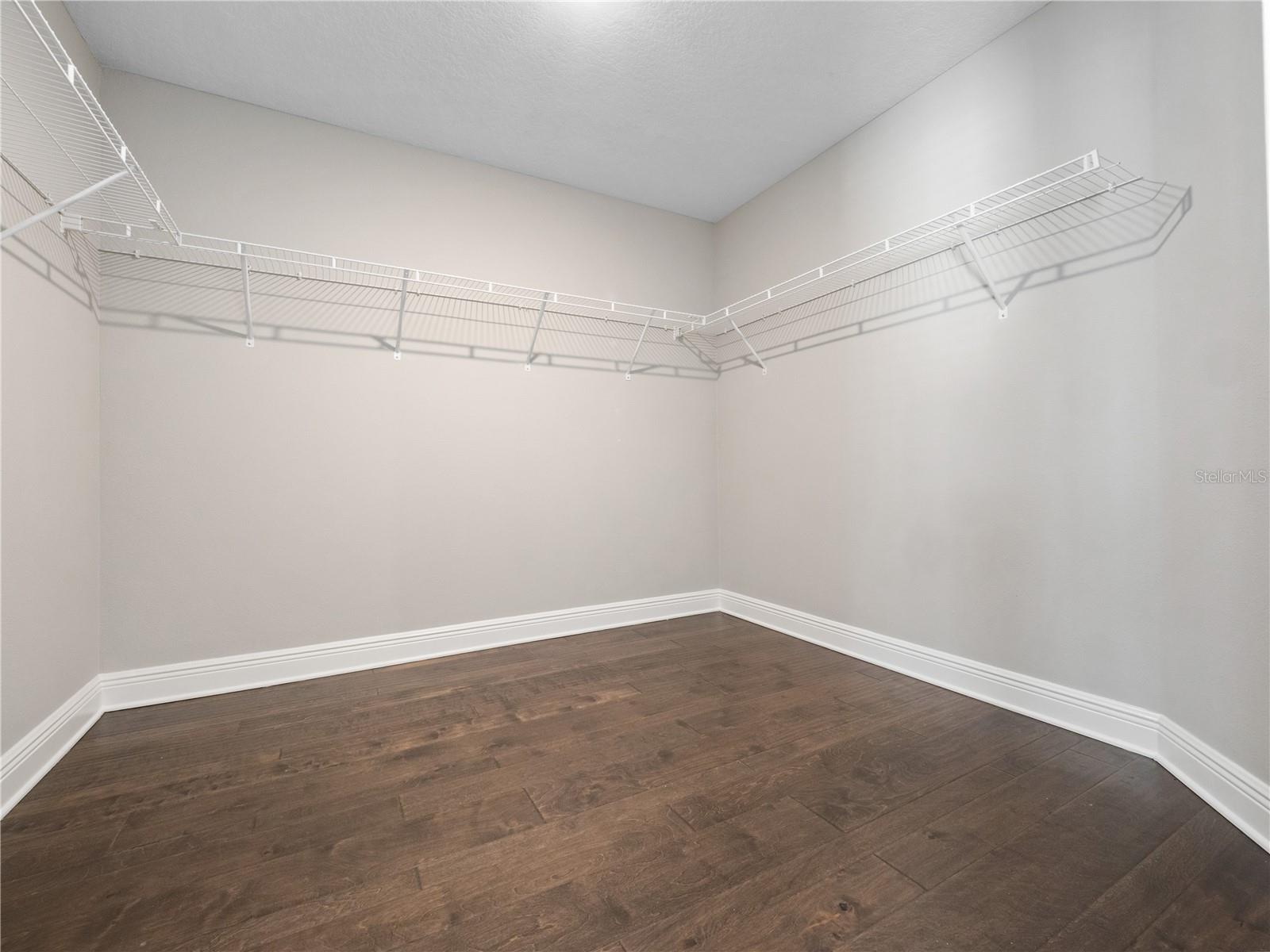 Master bedroom closet