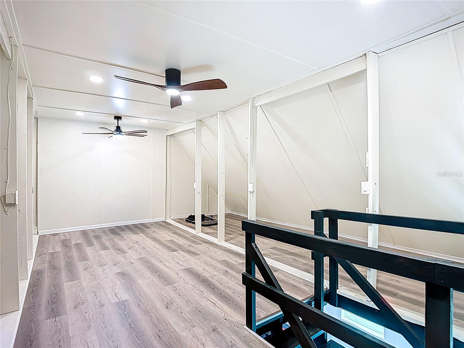 Upstairs area in Barn