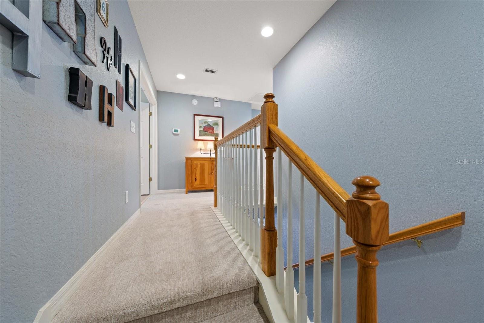 Upstairs hallway