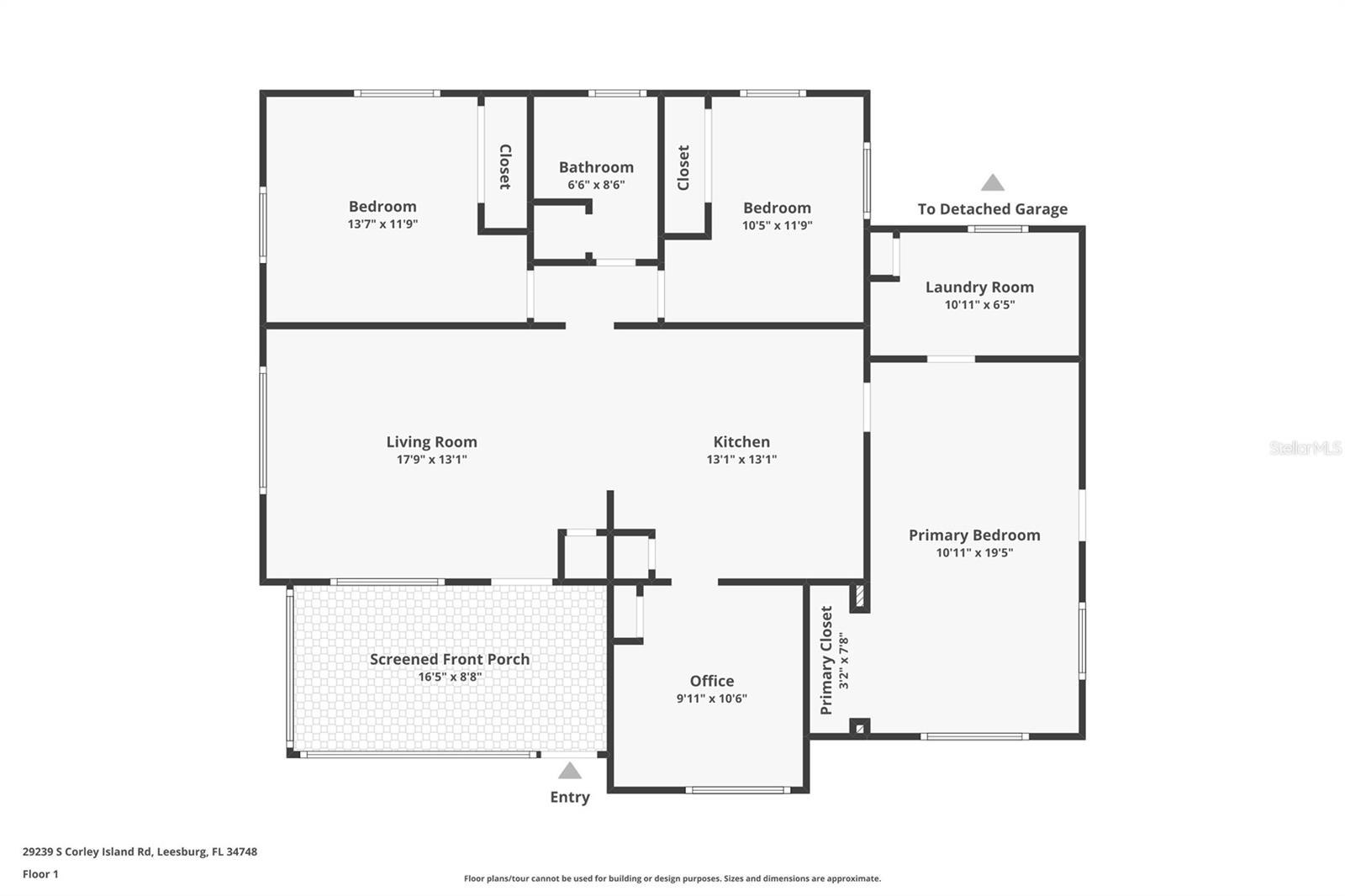 29239 S CORLEY ISLAND RD, LEESBURG, FL, 34748
