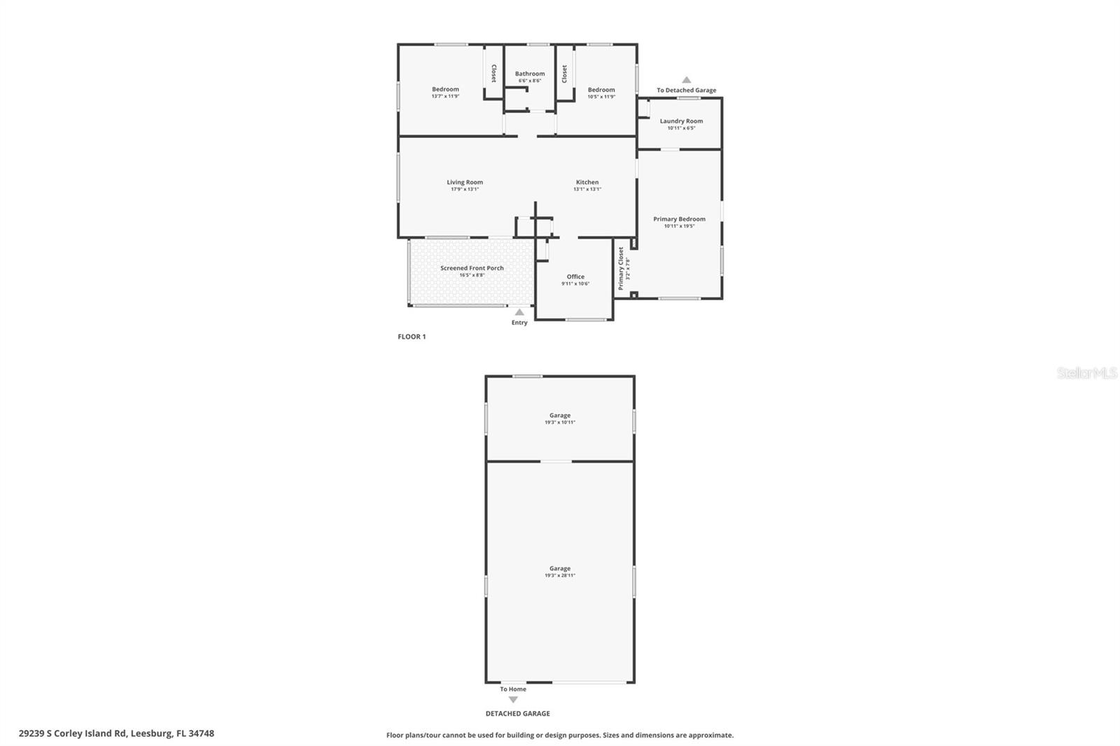 29239 S CORLEY ISLAND RD, LEESBURG, FL, 34748