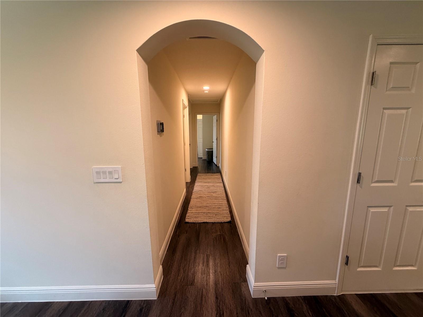 Hallway to other bedrooms