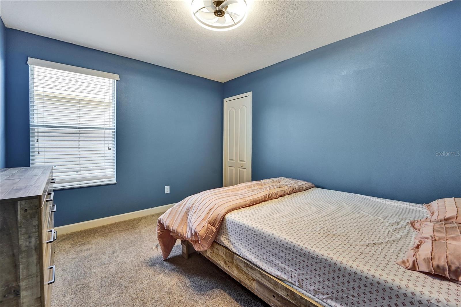 Bedroom #2 with walk-in closet