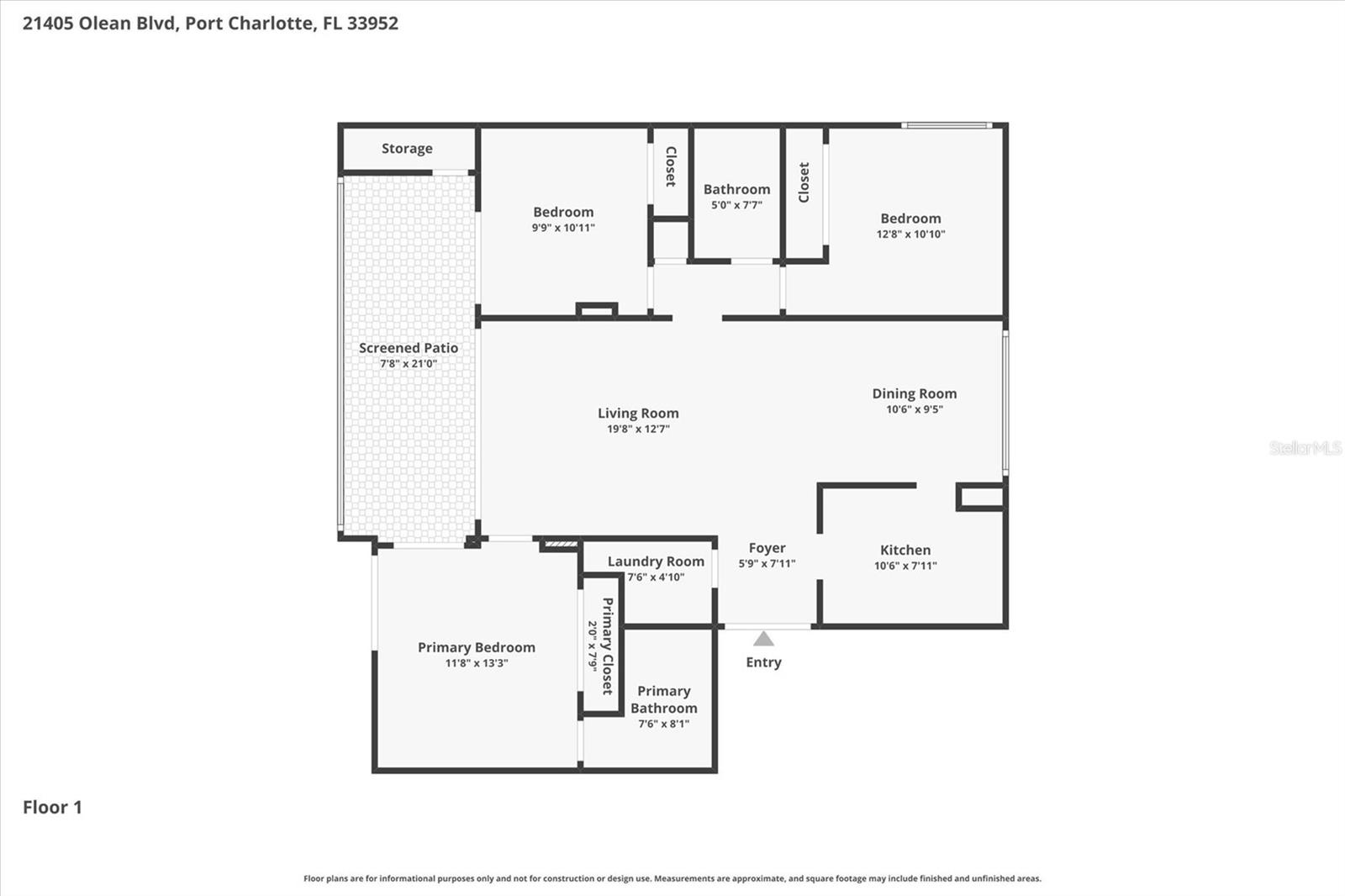 21405 OLEAN BLVD #434, PORT CHARLOTTE, FL, 33952