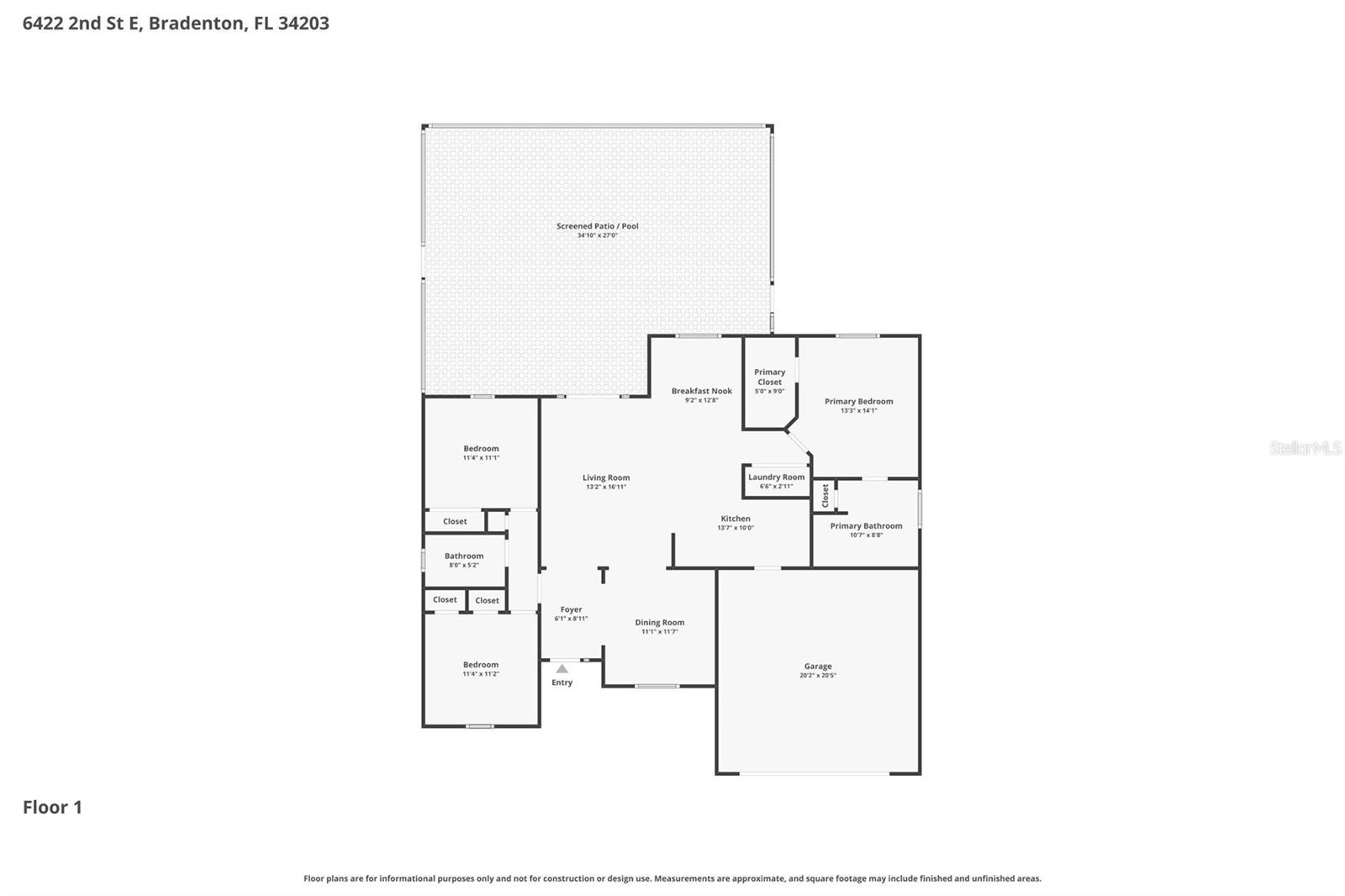 6422 2ND ST E, BRADENTON, FL, 34203