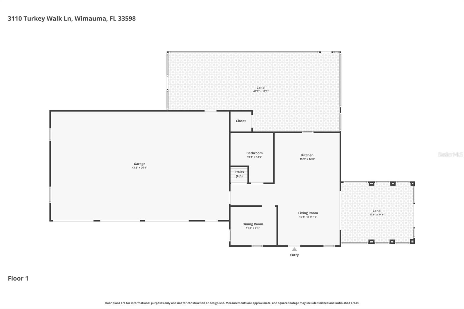 3110 TURKEY WALK LN, WIMAUMA, FL, 33598