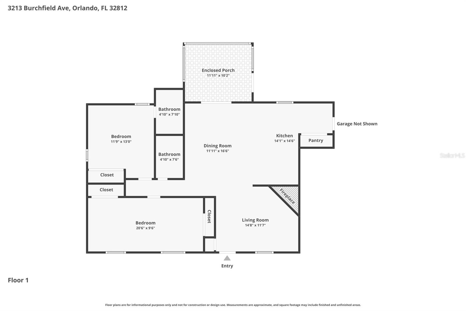 3213 BURCHFIELD AVE, ORLANDO, FL, 32812