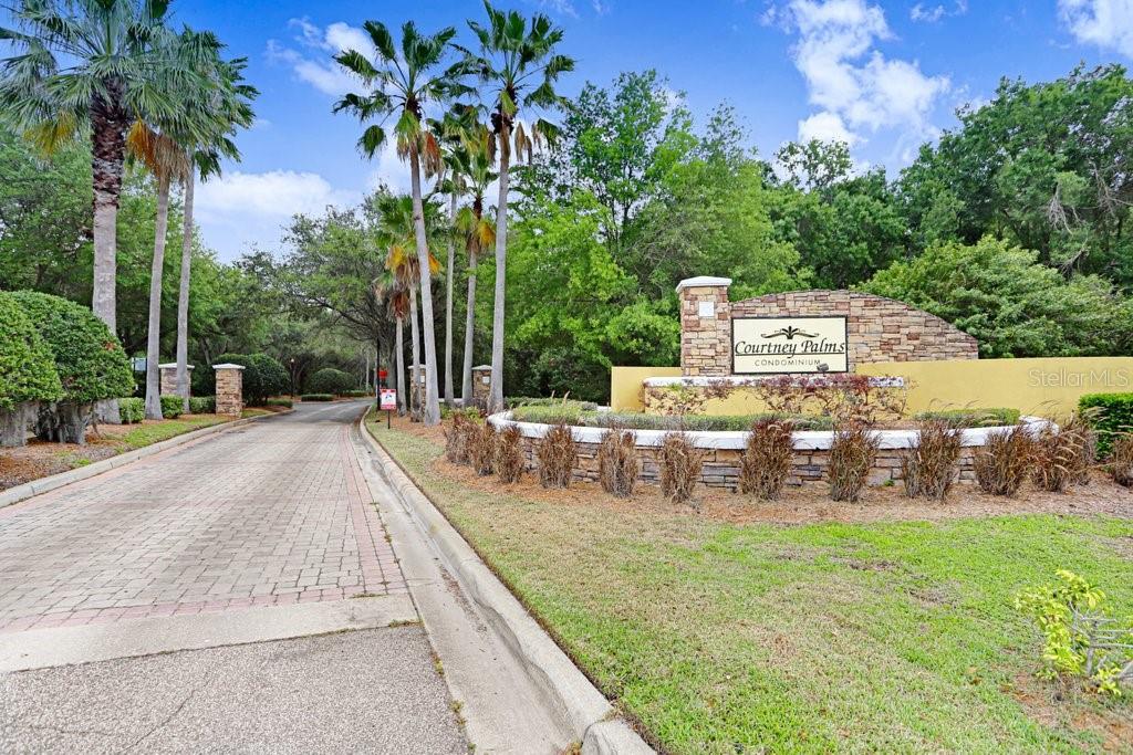 Entrance to community