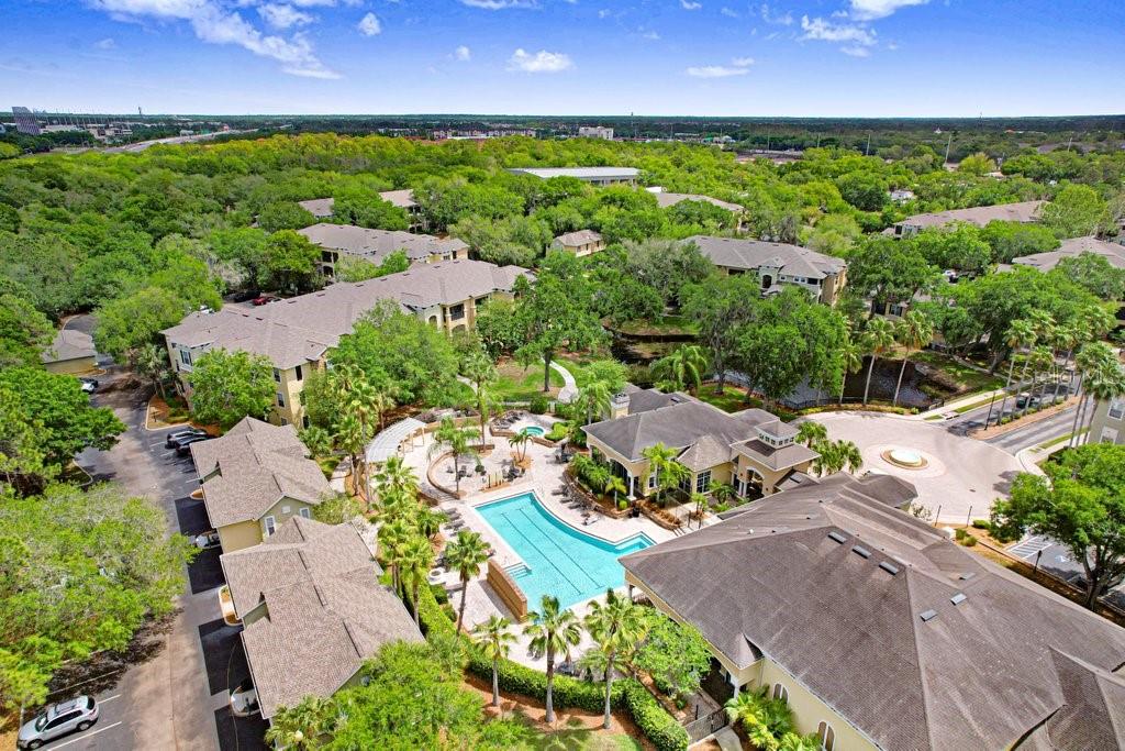 Ariel View of Community