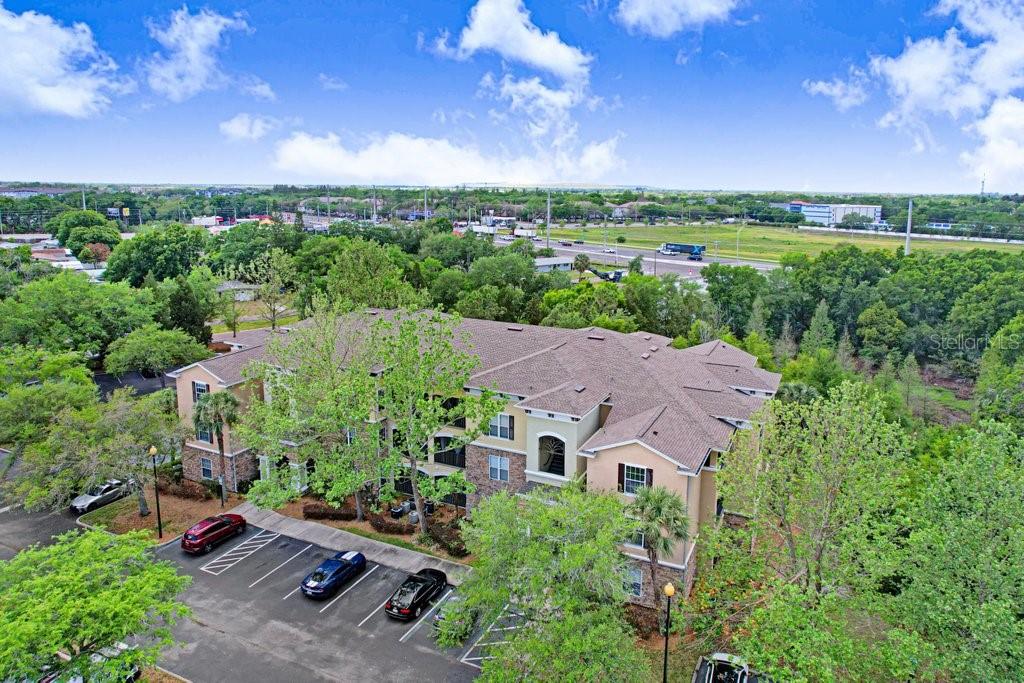 Ariel View of Building