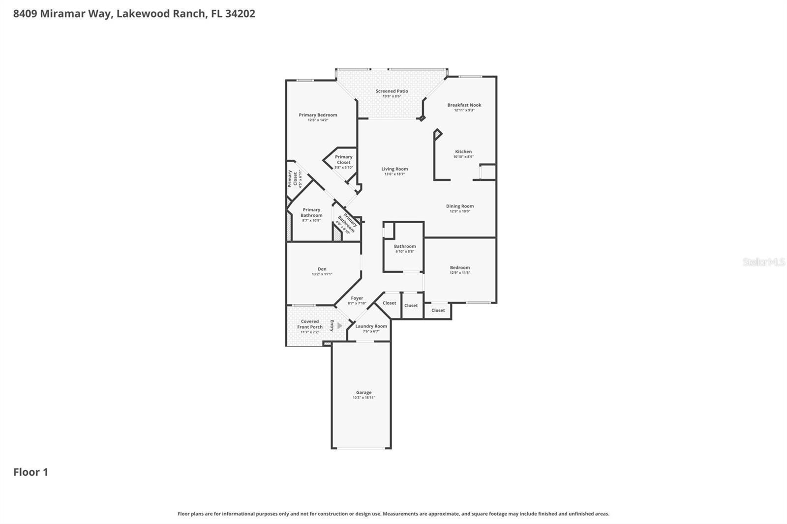 8409 MIRAMAR WAY #102, LAKEWOOD RANCH, FL, 34202