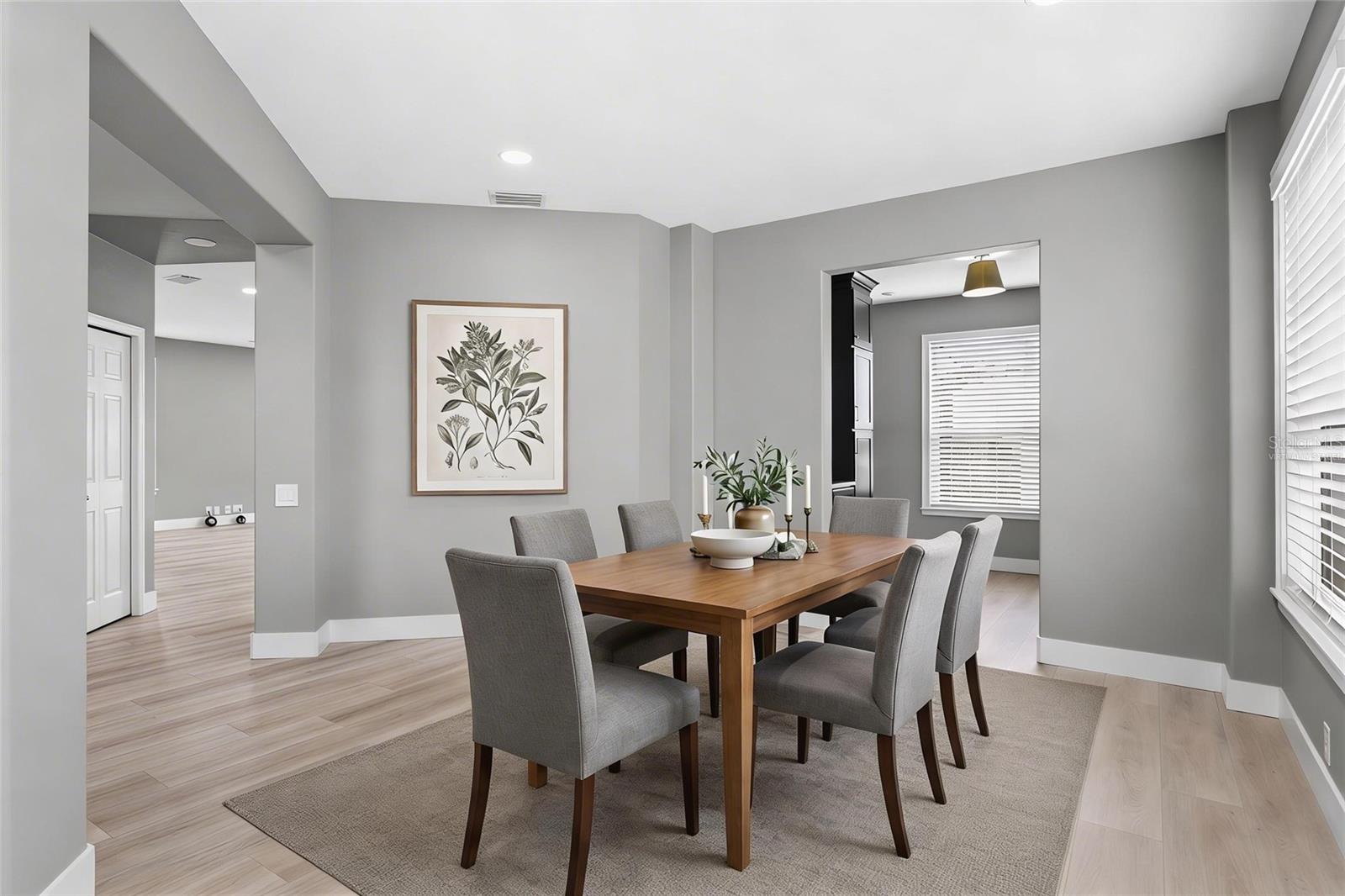 Dining Room-Virtually Staged
