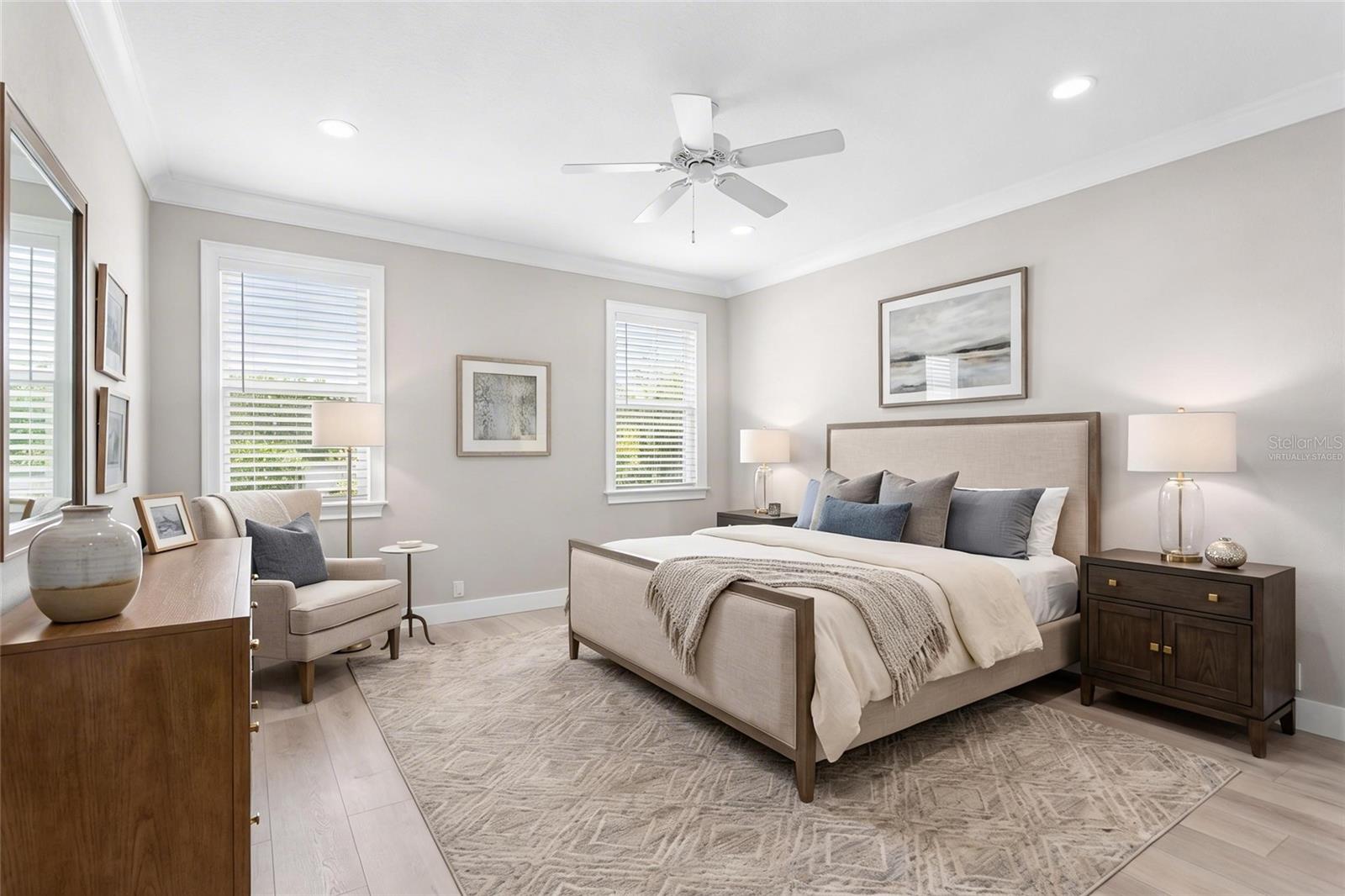 Primary Bedroom-Virtually Staged